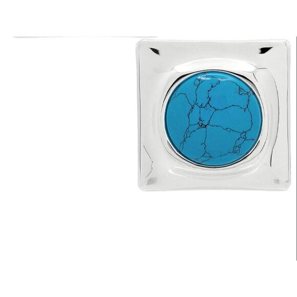 Ronny Kobo Joan Single Earring in Silver & Turquoise New Womens Jewelry - Picture 6 of 10